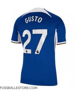 Günstige Chelsea Malo Gusto #27 Heimtrikot 2023-24 Kurzarm